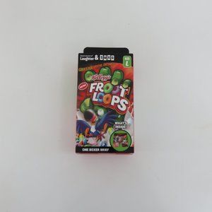 (#N) SWAG Kellogg's Retro Froot Loops Boxer Brief Underwear Red Men’s